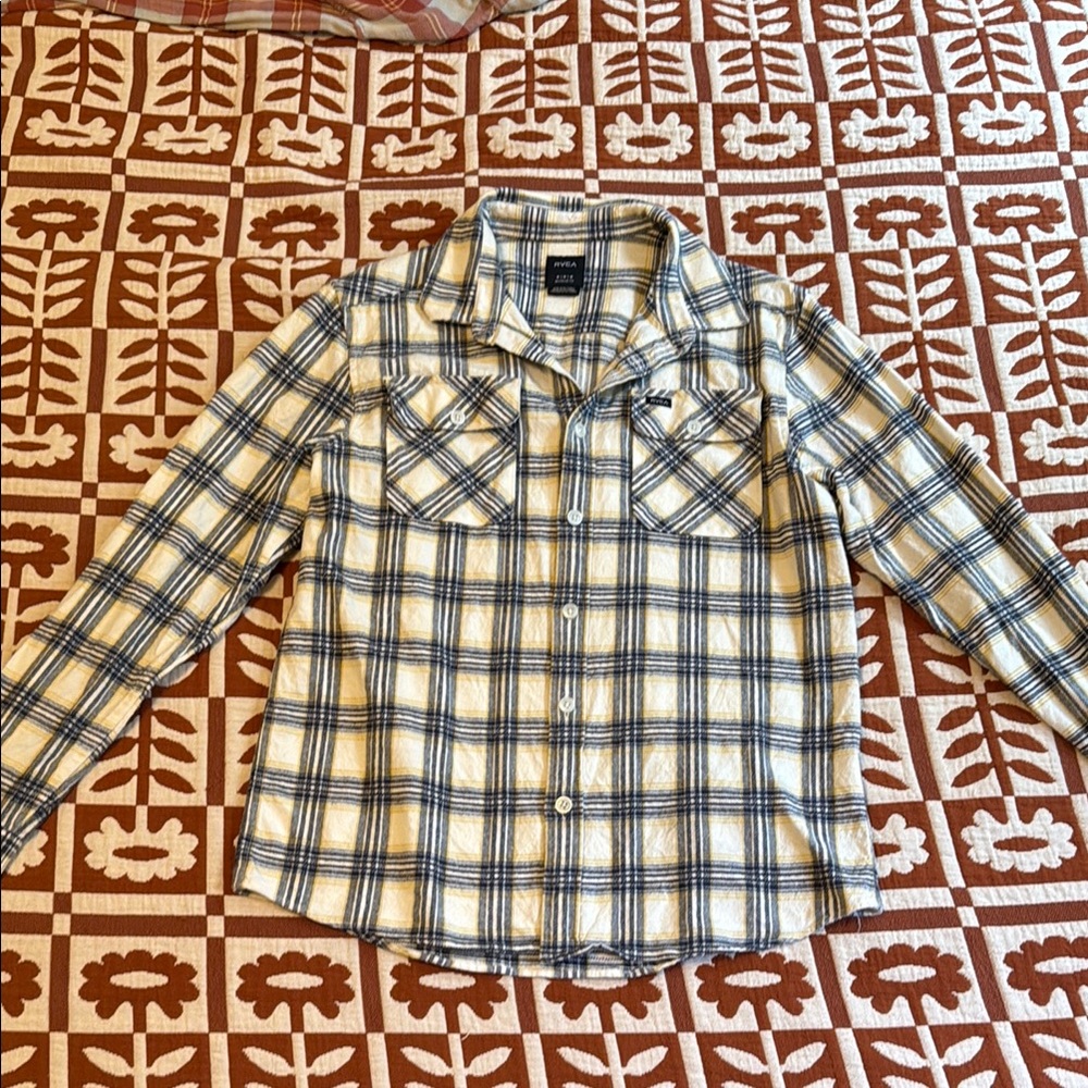 RVCA Men’s Regular Fit Flannel